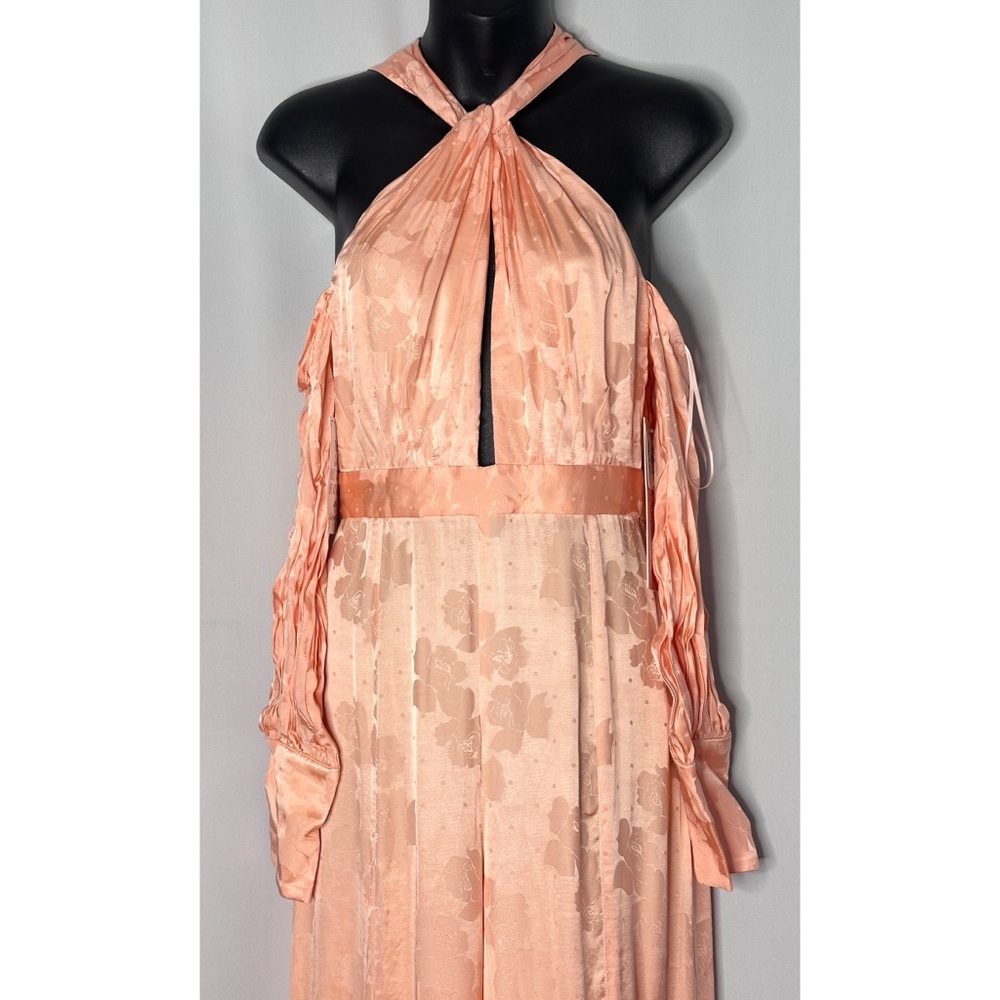 Free People x alice McCall Memory Lane Halter Cold Shoulder Jumpsuit $450 - Picture 6 of 9